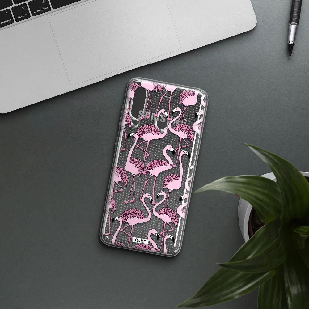 Flamingo Samsung A60 Clear TPU Case