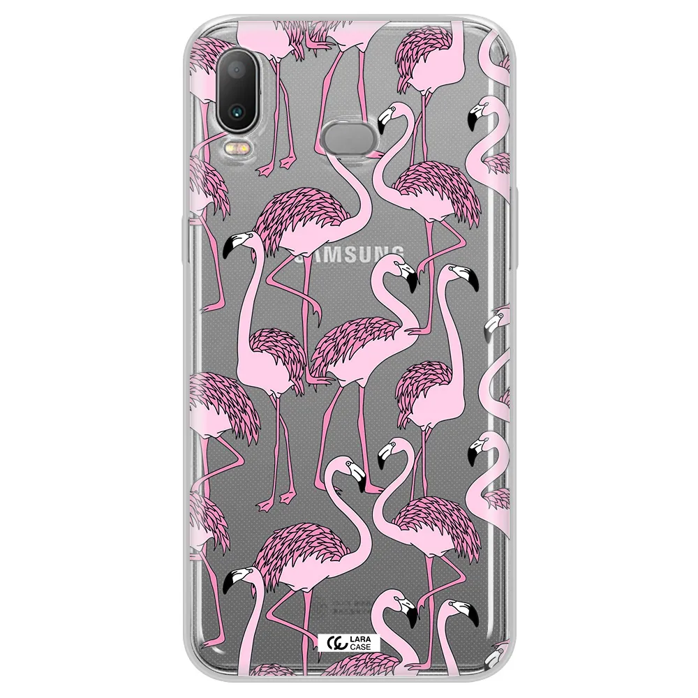 Flamingo Samsung A6S Clear TPU Case