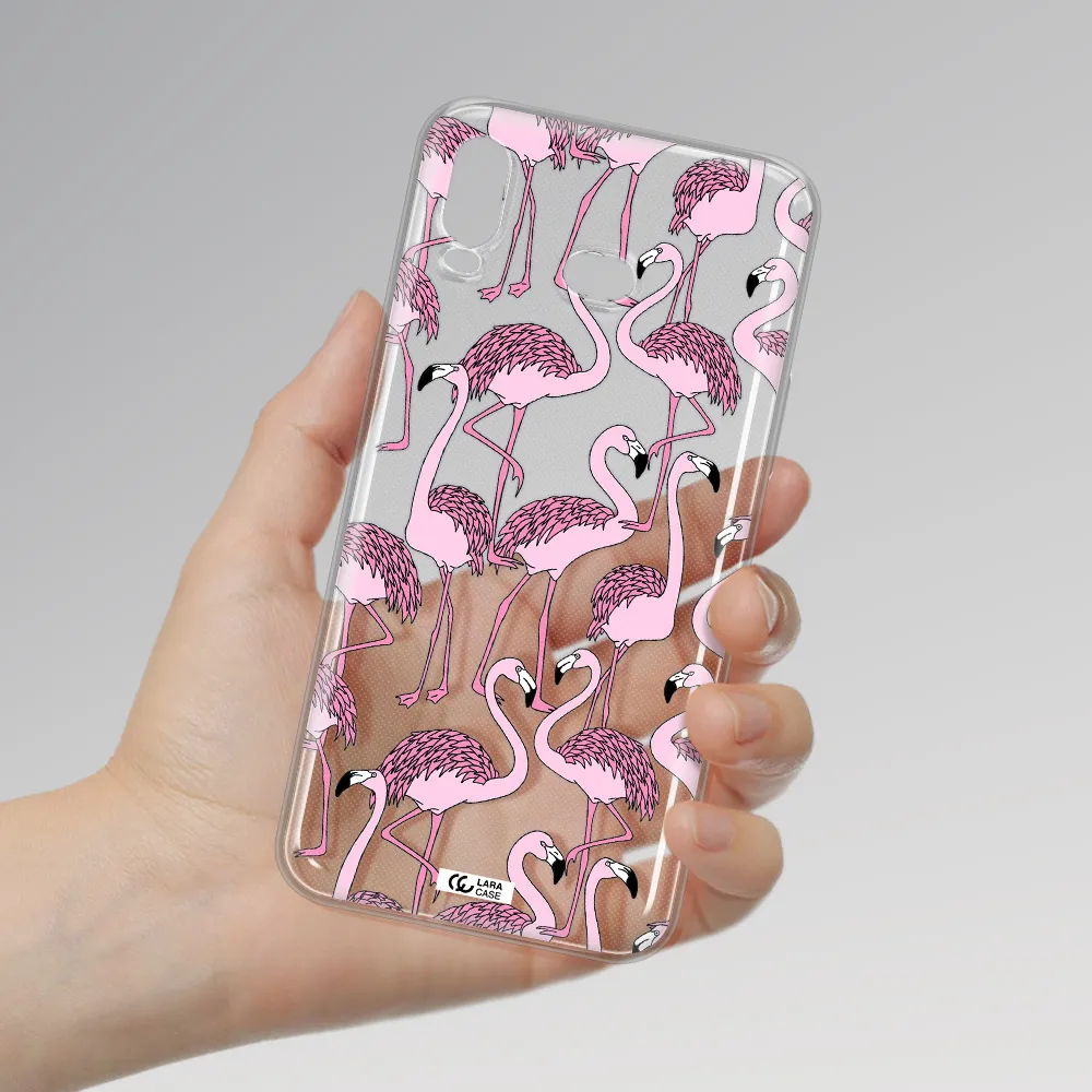 Flamingo Samsung A6S Clear TPU Case