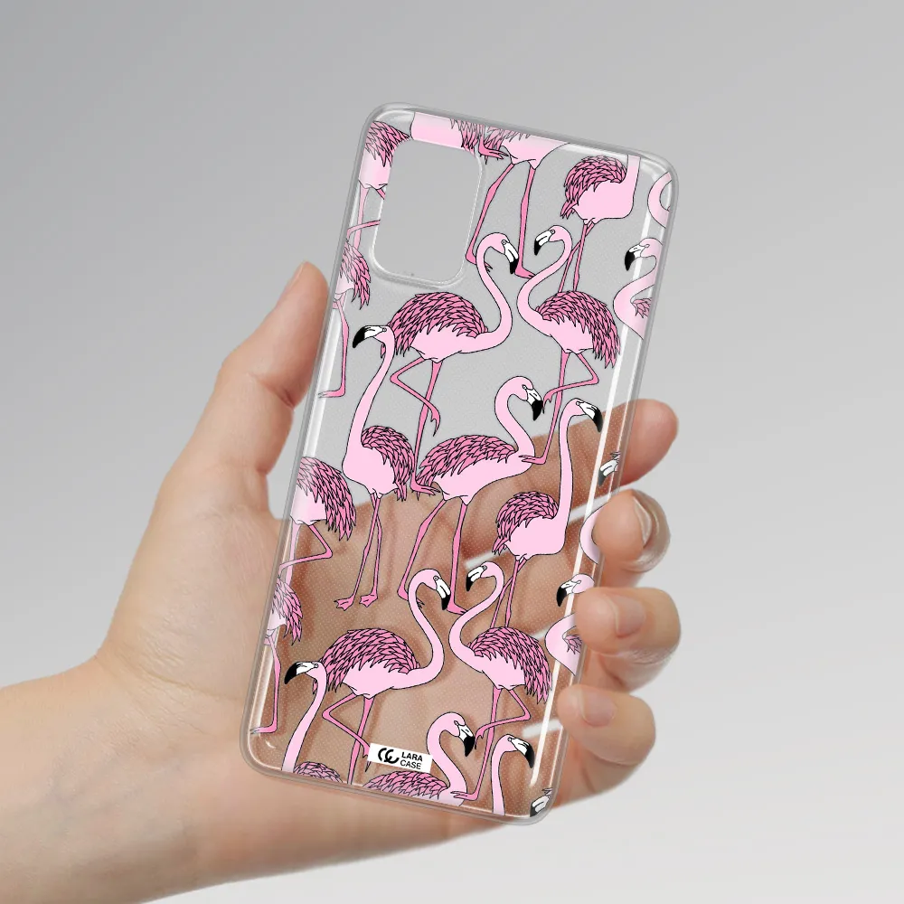 Flamingo Samsung A71 Clear TPU Case