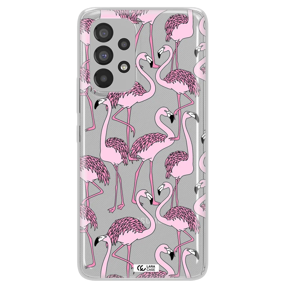 Flamingo Samsung A73 Clear TPU Case