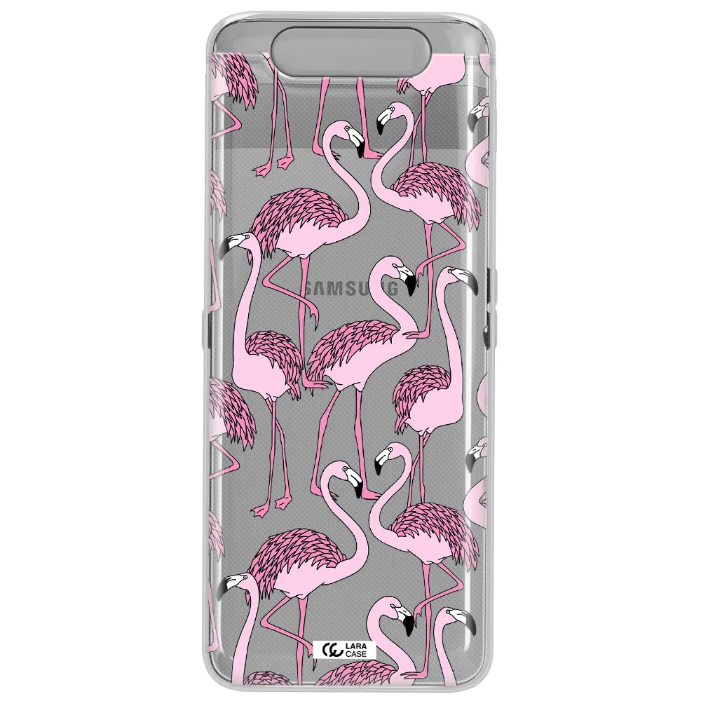 Flamingo Samsung A80 Clear TPU Case