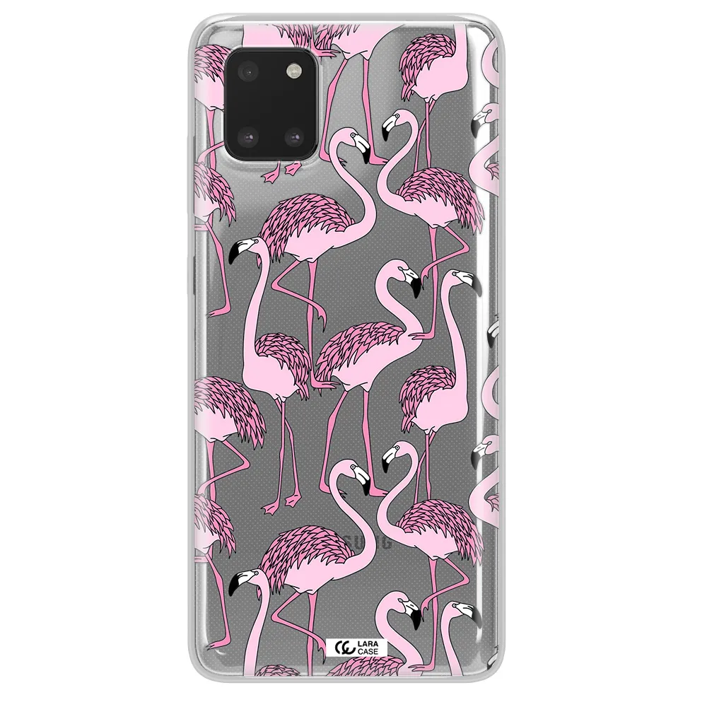 Flamingo Samsung A81 Clear TPU Case