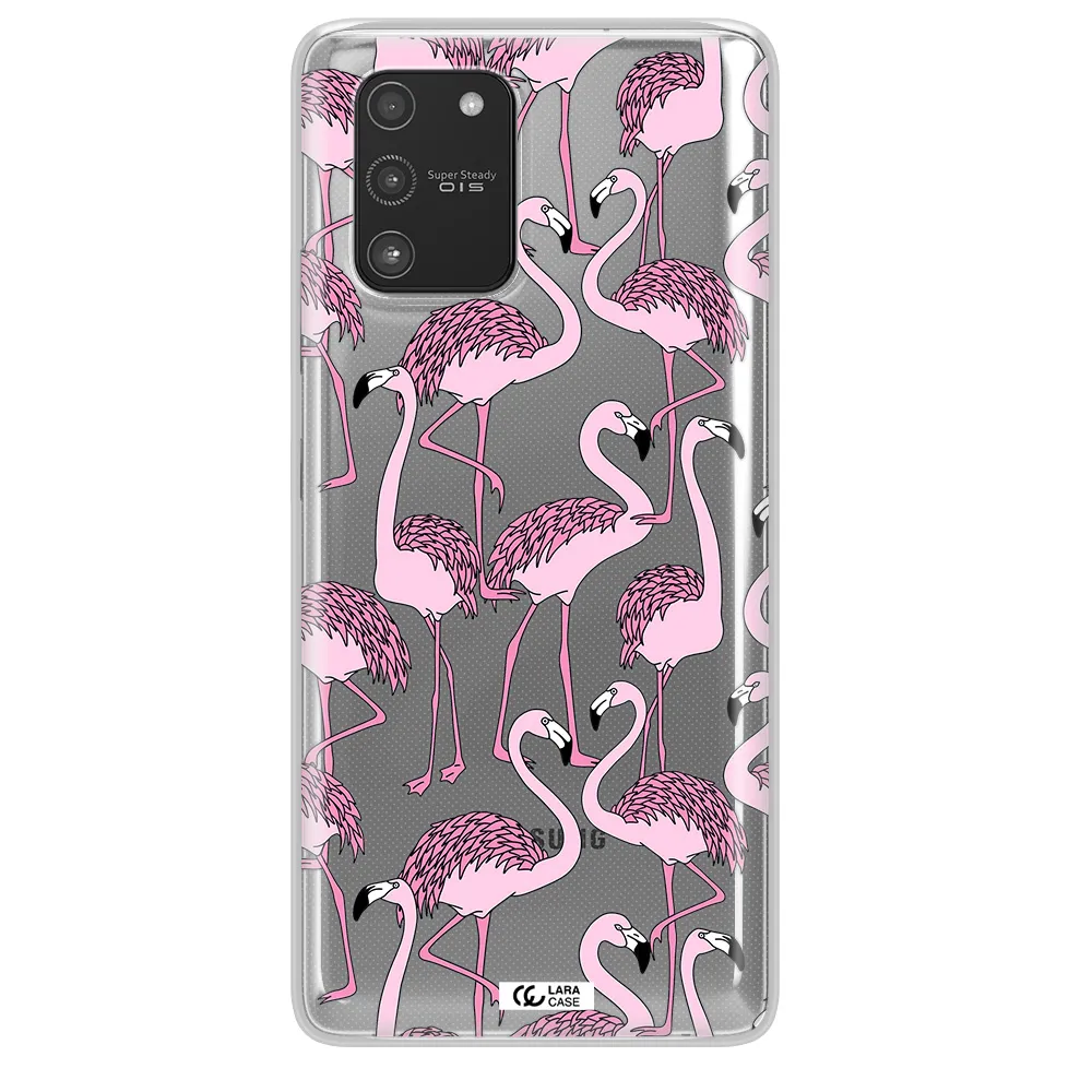 Flamingo Samsung A91 Clear TPU Case