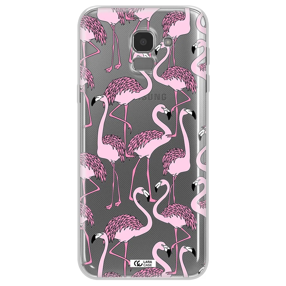 Flamingo Samsung J6 Clear TPU Case
