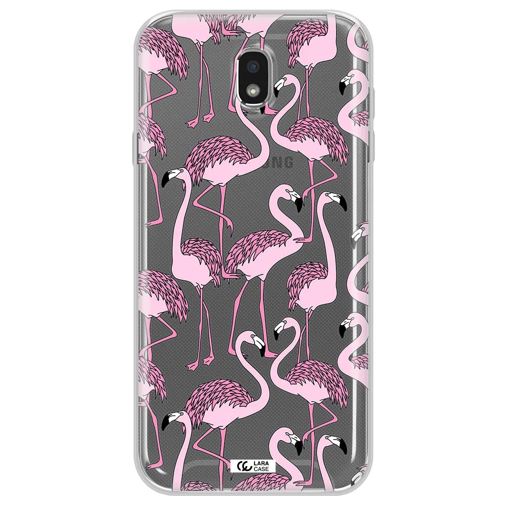 Flamingo Samsung J7 Pro Clear TPU Case