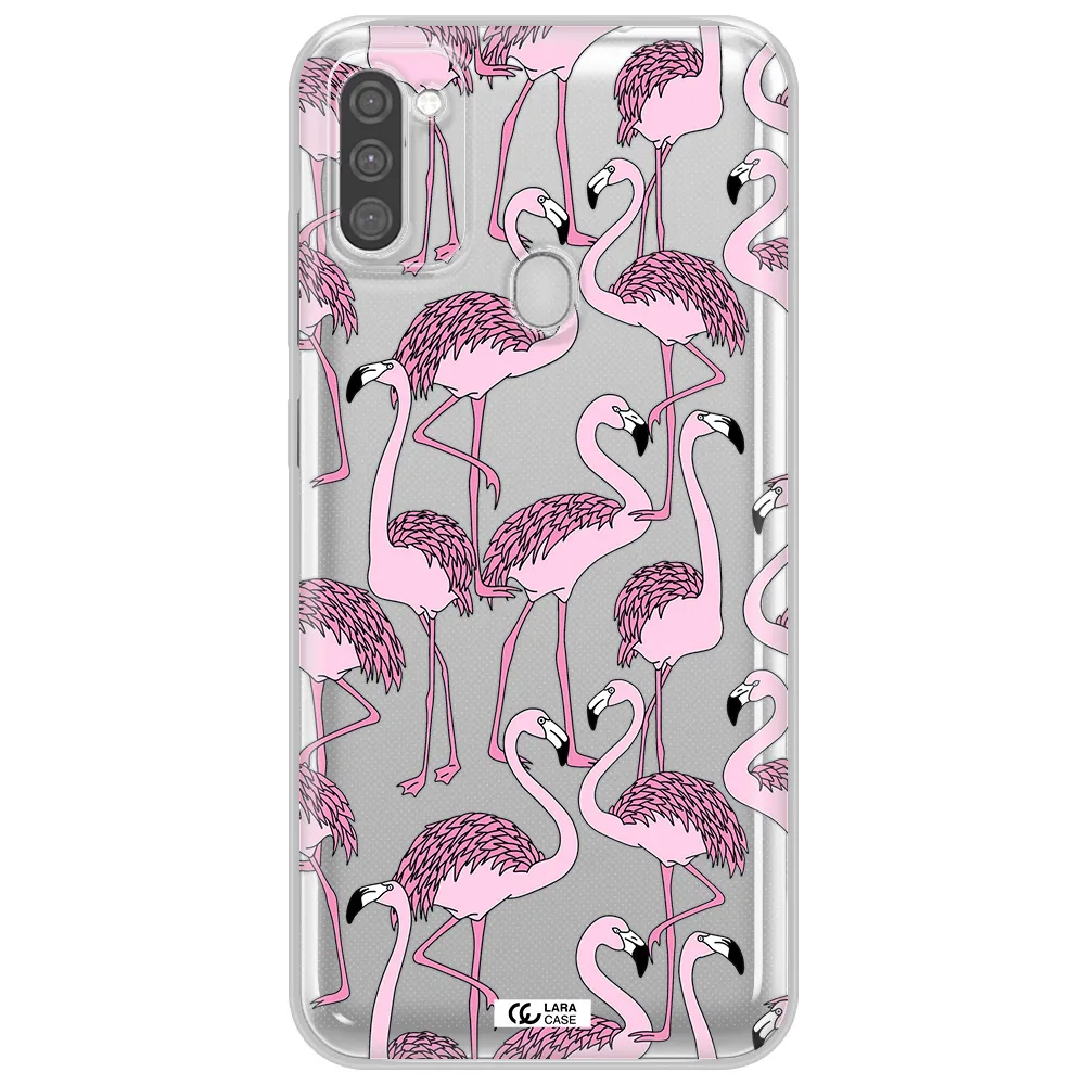 Flamingo Samsung M11 Clear TPU Case