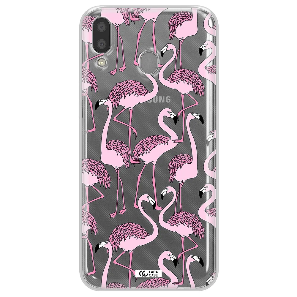 Flamingo Samsung M20 Clear TPU Case