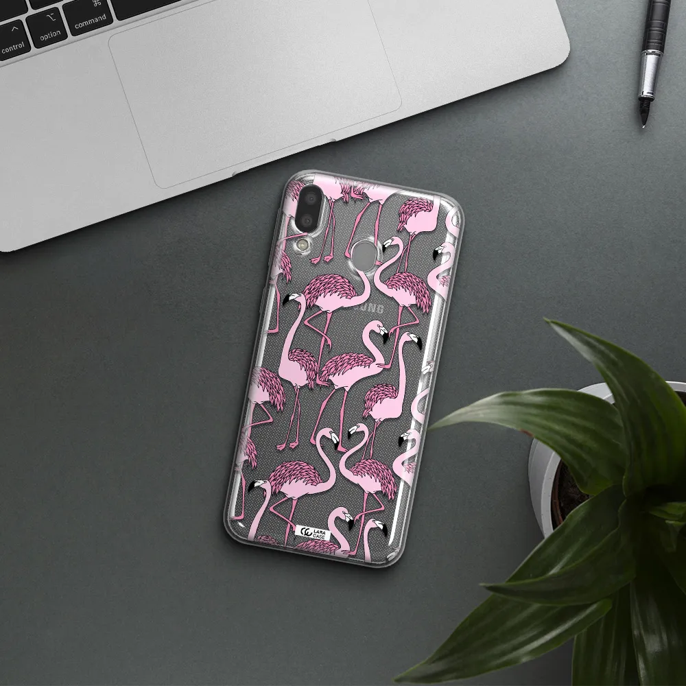 Flamingo Samsung M20 Clear TPU Case