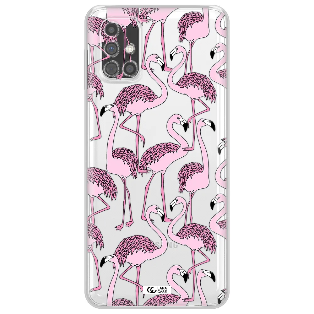 Flamingo Samsung M31S Clear TPU Case