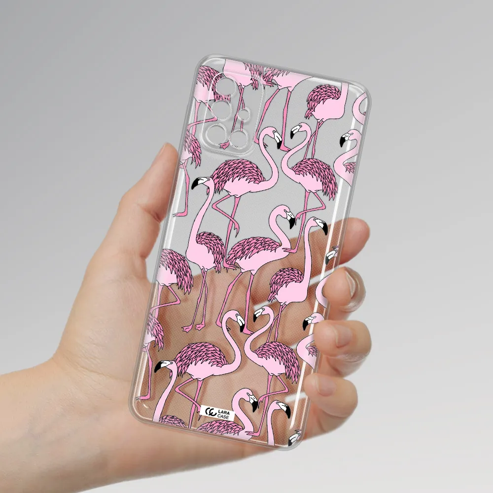 Flamingo Samsung M51 Clear TPU Case