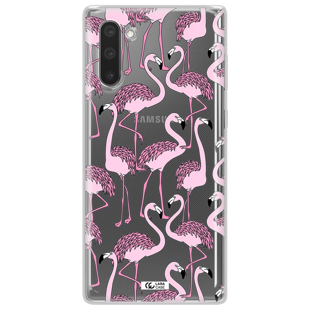 Flamingo Samsung Note 10 Clear TPU Case