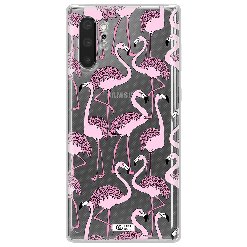 Flamingo Samsung Note 10 Plus Clear TPU Case