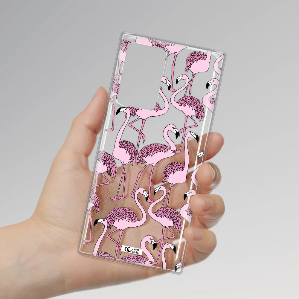 Flamingo Samsung Note 20 Ultra Clear TPU Case