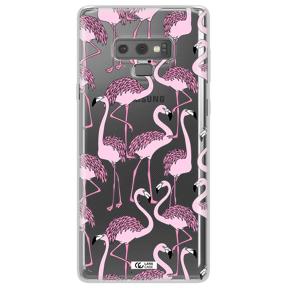 Flamingo Samsung Note 9 Clear TPU Case