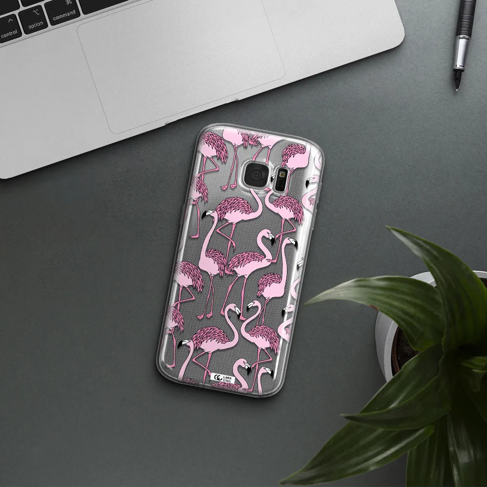 Flamingo Samsung S 7 Clear TPU Case