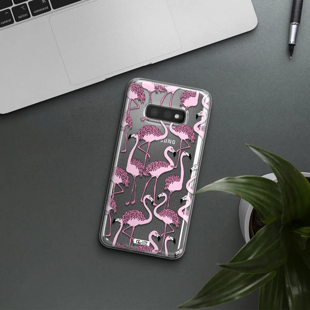 Flamingo Samsung S10e Clear TPU Case