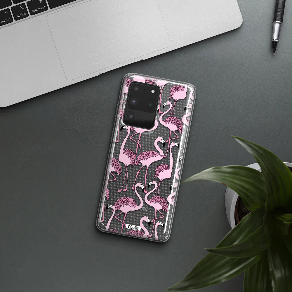 Flamingo Samsung S20 Ultra Clear TPU Case