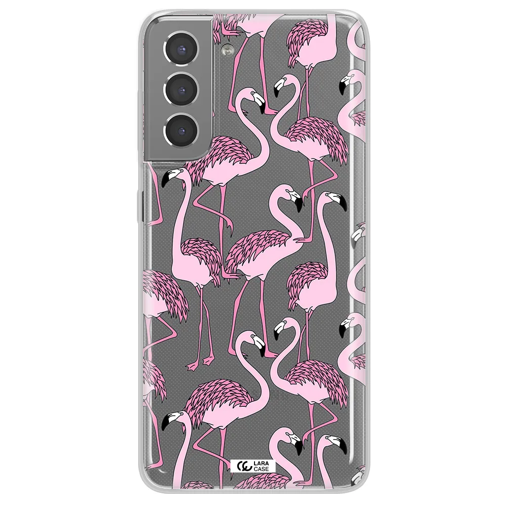 Flamingo Samsung S21 Plus Clear TPU Case