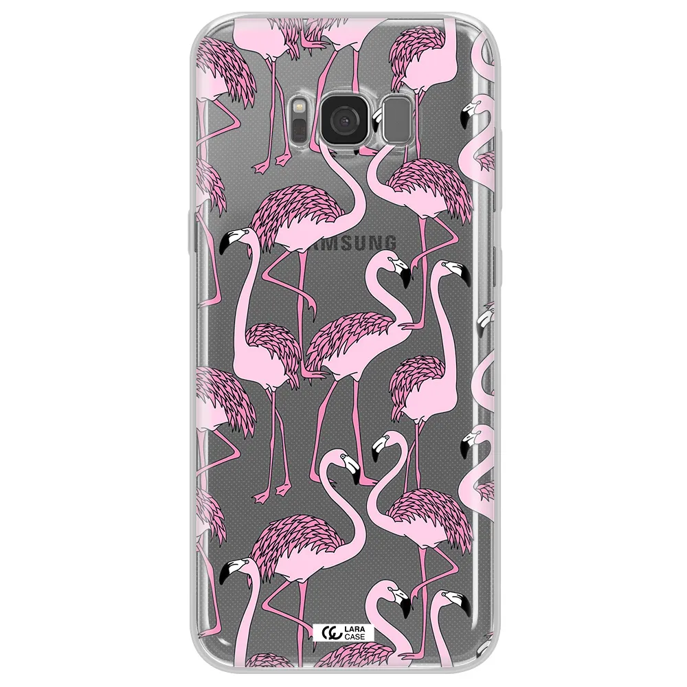Flamingo Samsung S8 Clear TPU Case