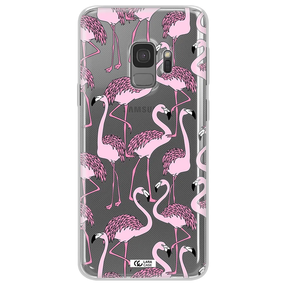 Flamingo Samsung S9 Clear TPU Case