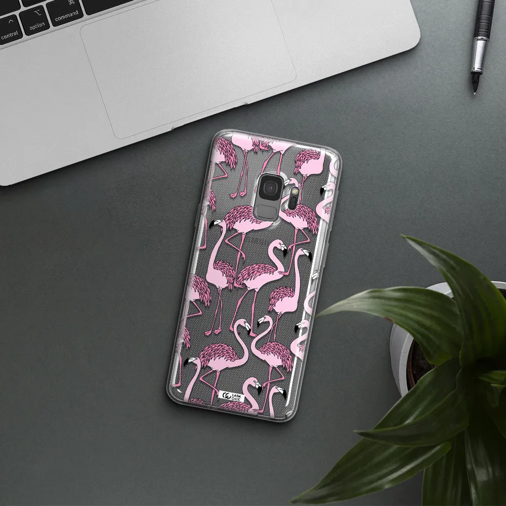 Flamingo Samsung S9 Clear TPU Case