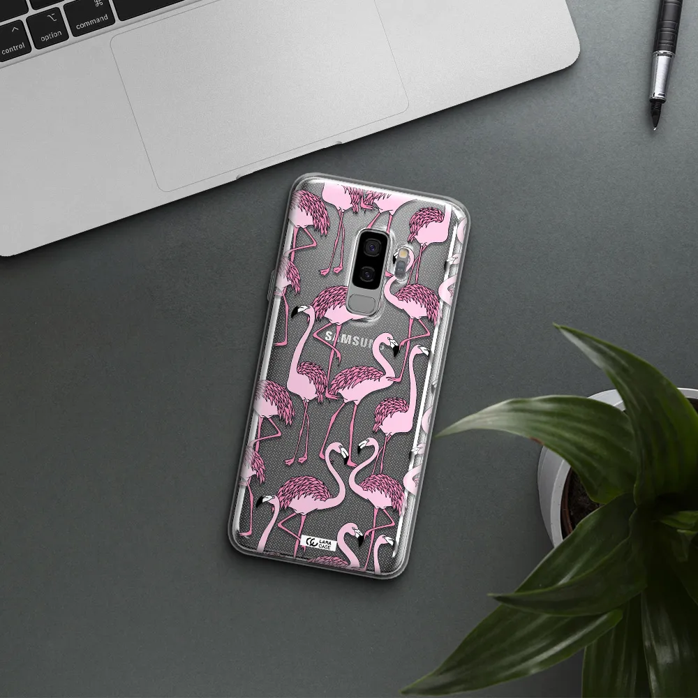 Flamingo Samsung S9 Plus Clear TPU Case