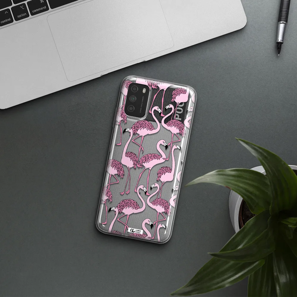 Flamingo Xiaomi Poco M3 Clear TPU Case