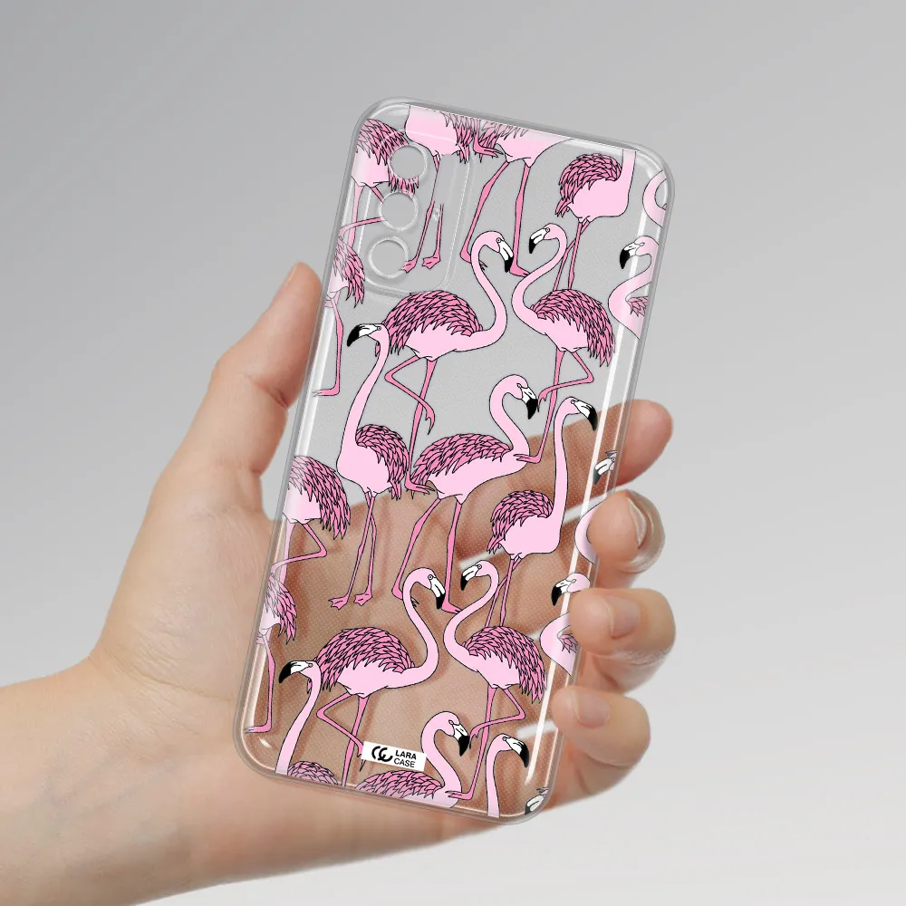 Flamingo Xiaomi Poco M3 Pro Clear Tpu Case