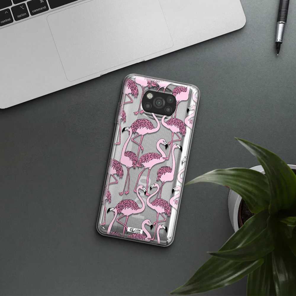 Flamingo Xiaomi Poco X3 Clear TPU Case