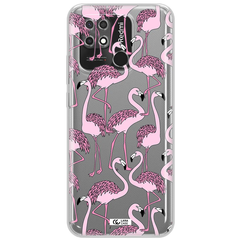 Flamingo Xiaomi Redmi 10C Clear TPU Case