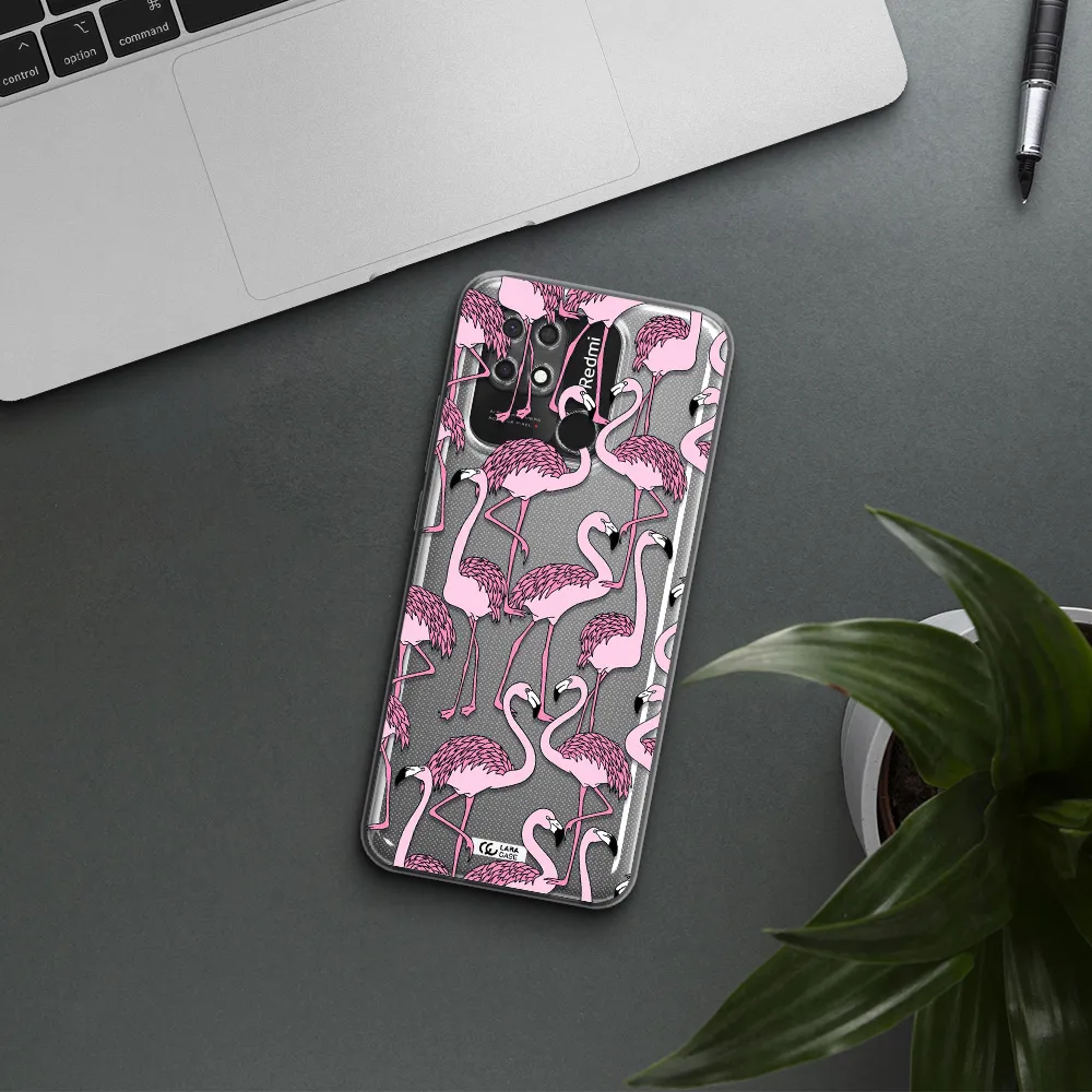 Flamingo Xiaomi Redmi 10C Clear TPU Case