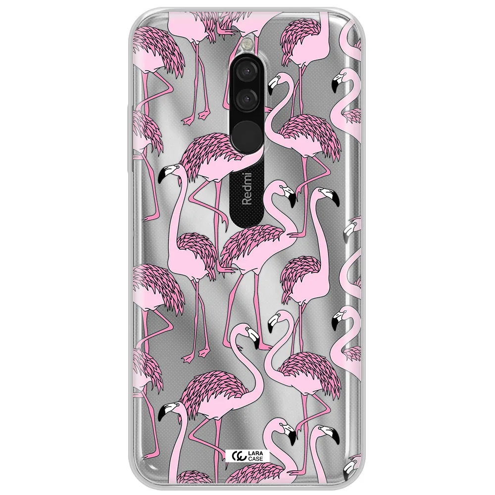 Flamingo Xiaomi Redmi 8 Clear Tpu Case