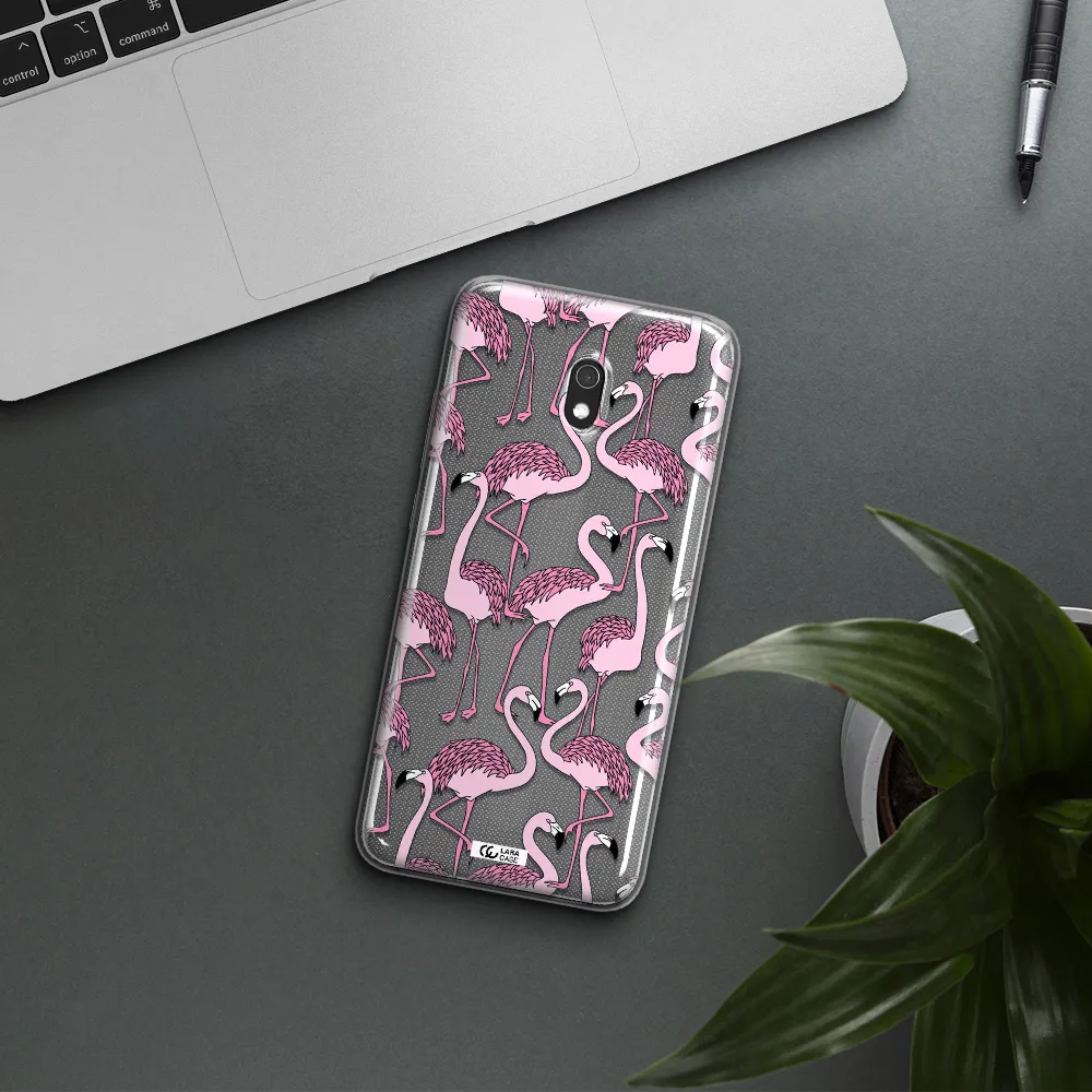 Flamingo Xiaomi Redmi 8A Clear TPU Case