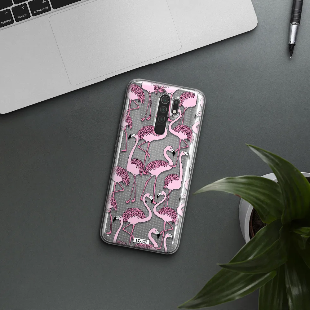 Flamingo Xiaomi Redmi 9 Clear TPU Case