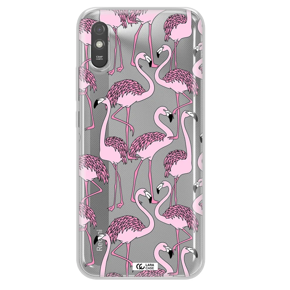 Flamingo Xiaomi Redmi 9A Clear TPU Case