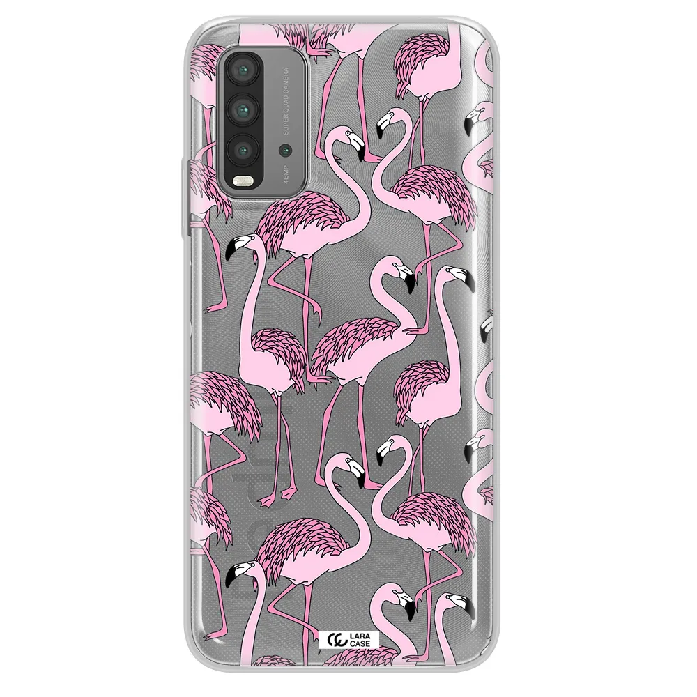 Flamingo Xiaomi Redmi 9T Clear TPU Case