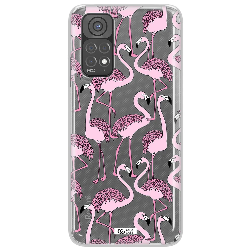 Flamingo Xiaomi Redmi Note 11 Clear TPU Case