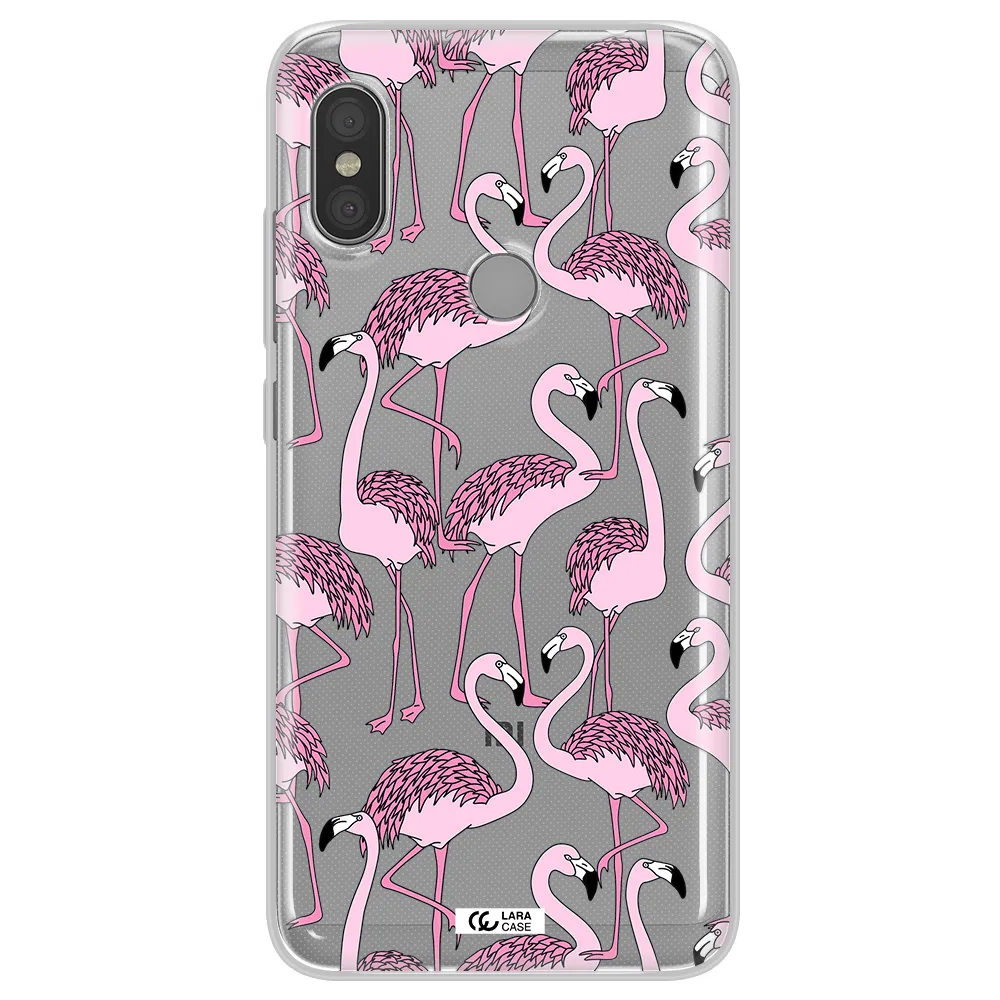 Flamingo Xiaomi Redmi Note 6 Pro Clear TPU Case