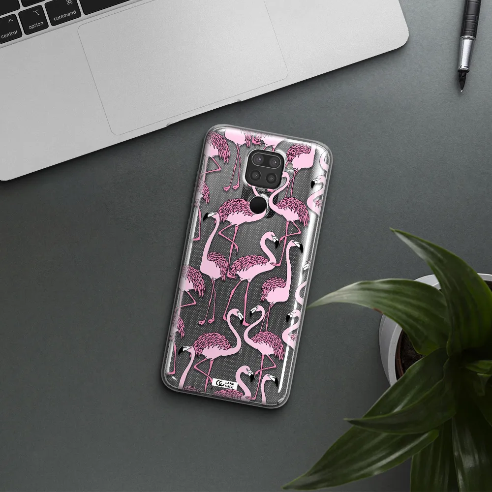 Flamingo Xiaomi Redmi Note 9 Clear TPU Case