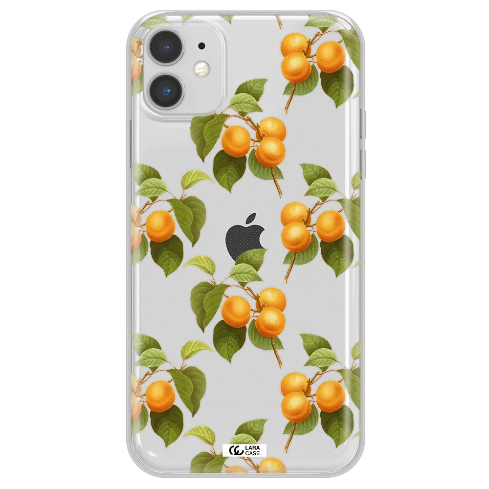 Apricot Apple iPhone 11 Clear TPU Case