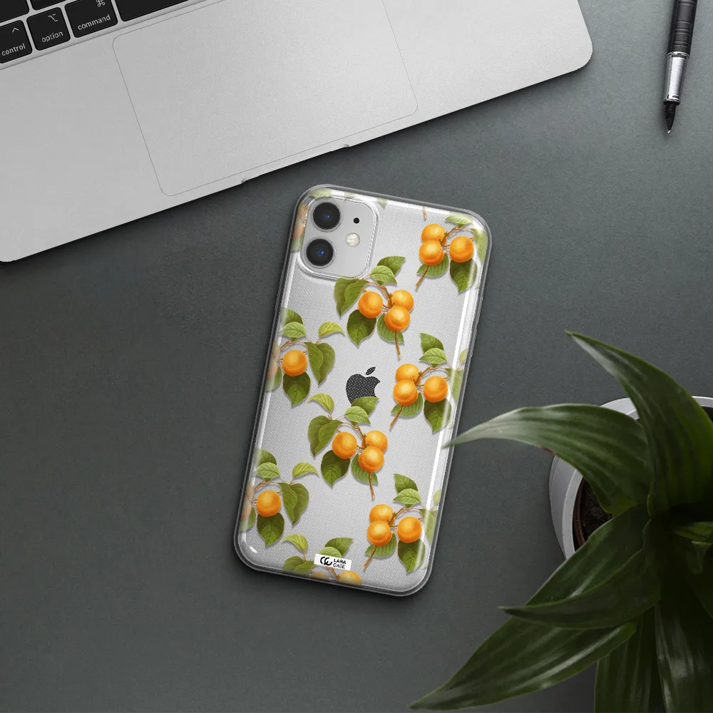 Apricot Apple iPhone 11 Clear TPU Case