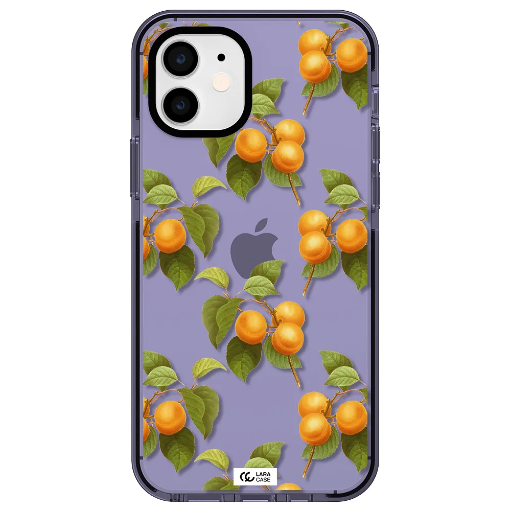 Apricot Apple iPhone 11 impact Lilac Case