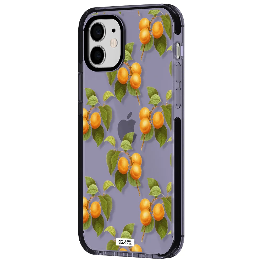 Apricot Apple iPhone 11 impact Lilac Case