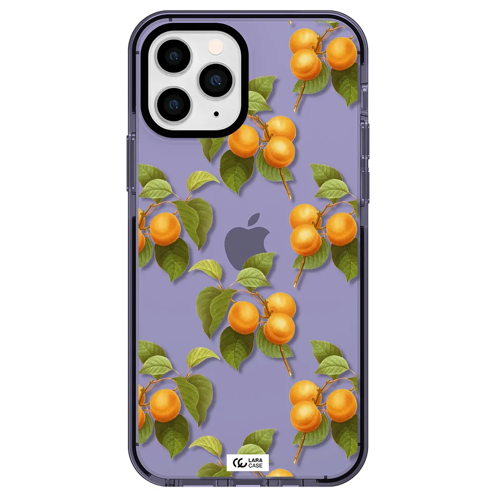 Apricot Apple iPhone 11 pro impact Lilac Case