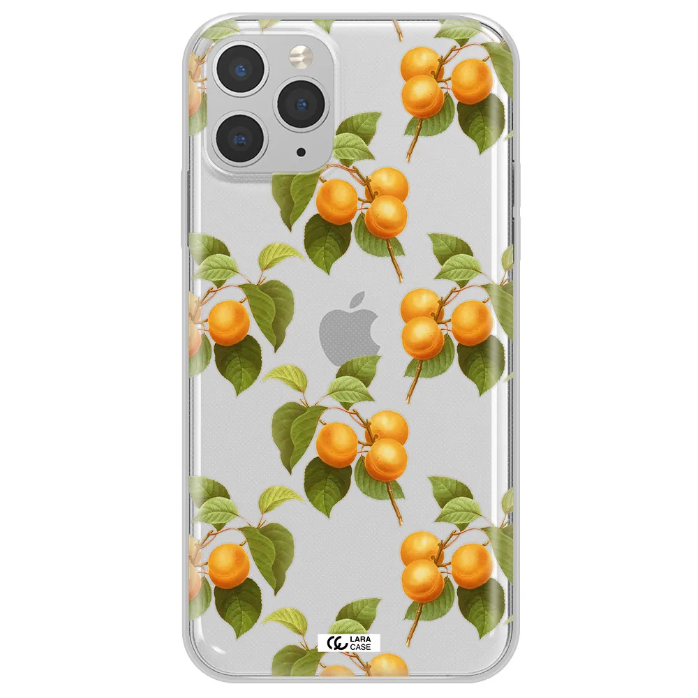 Apricot Apple iPhone 11 pro max Clear TPU Case