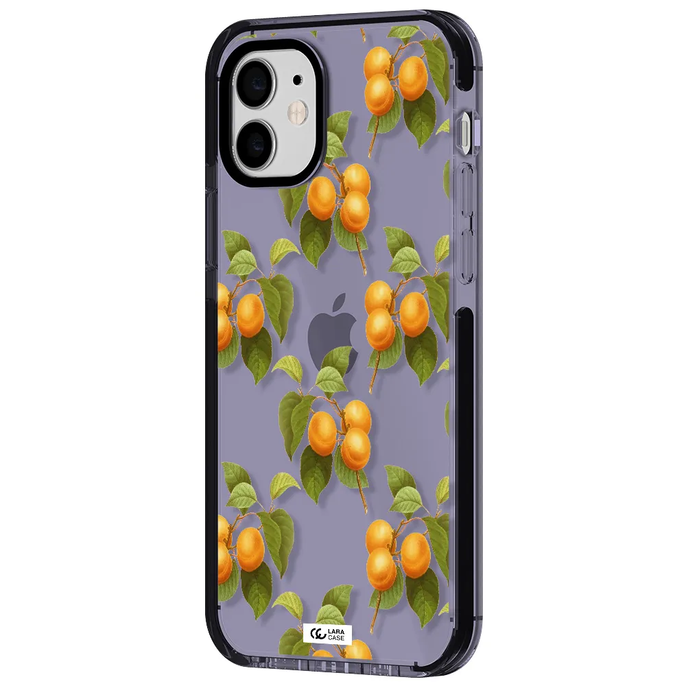 Apricot Apple iPhone 12 impact Lilac Case