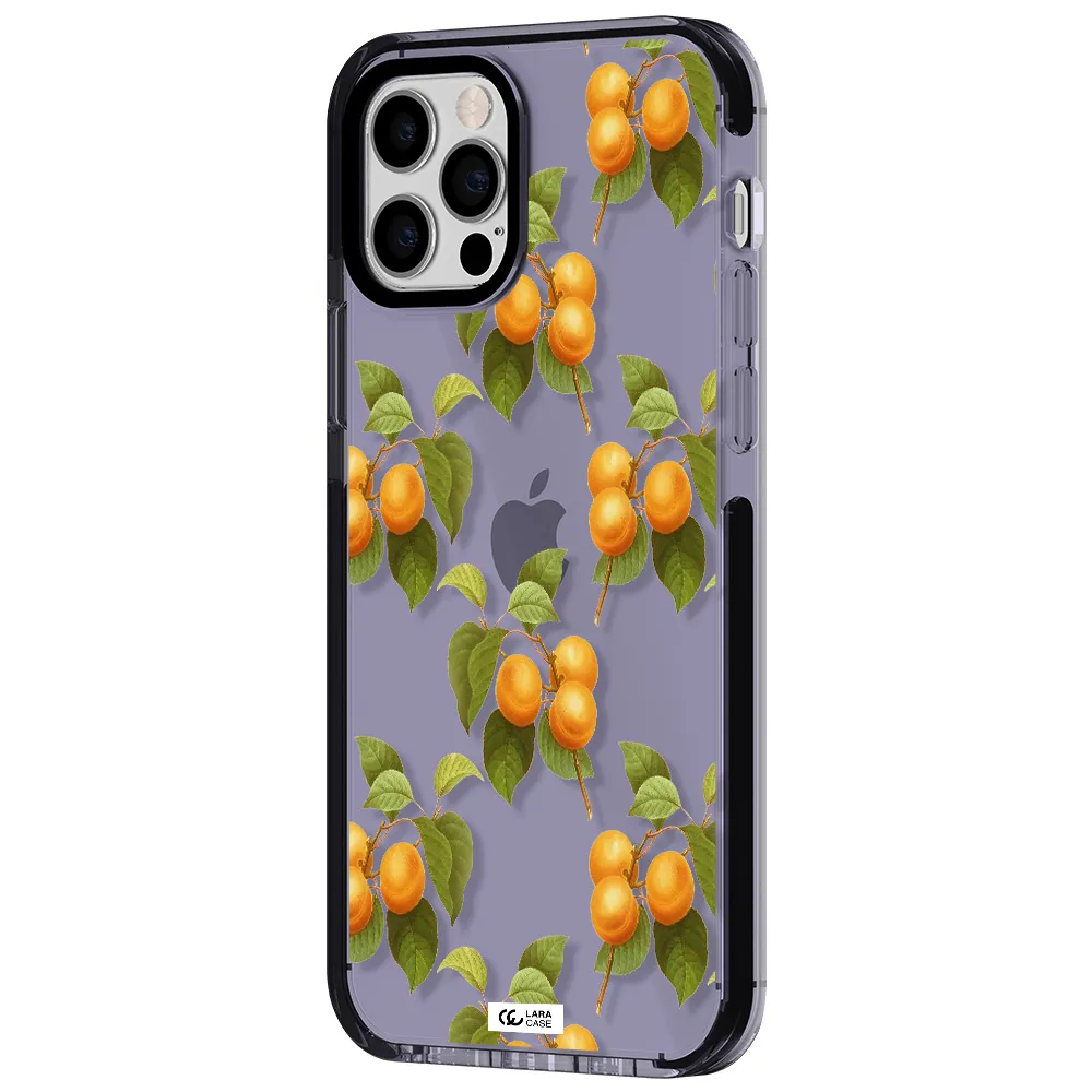 Apricot Apple iPhone 12 pro impact Lilac Case
