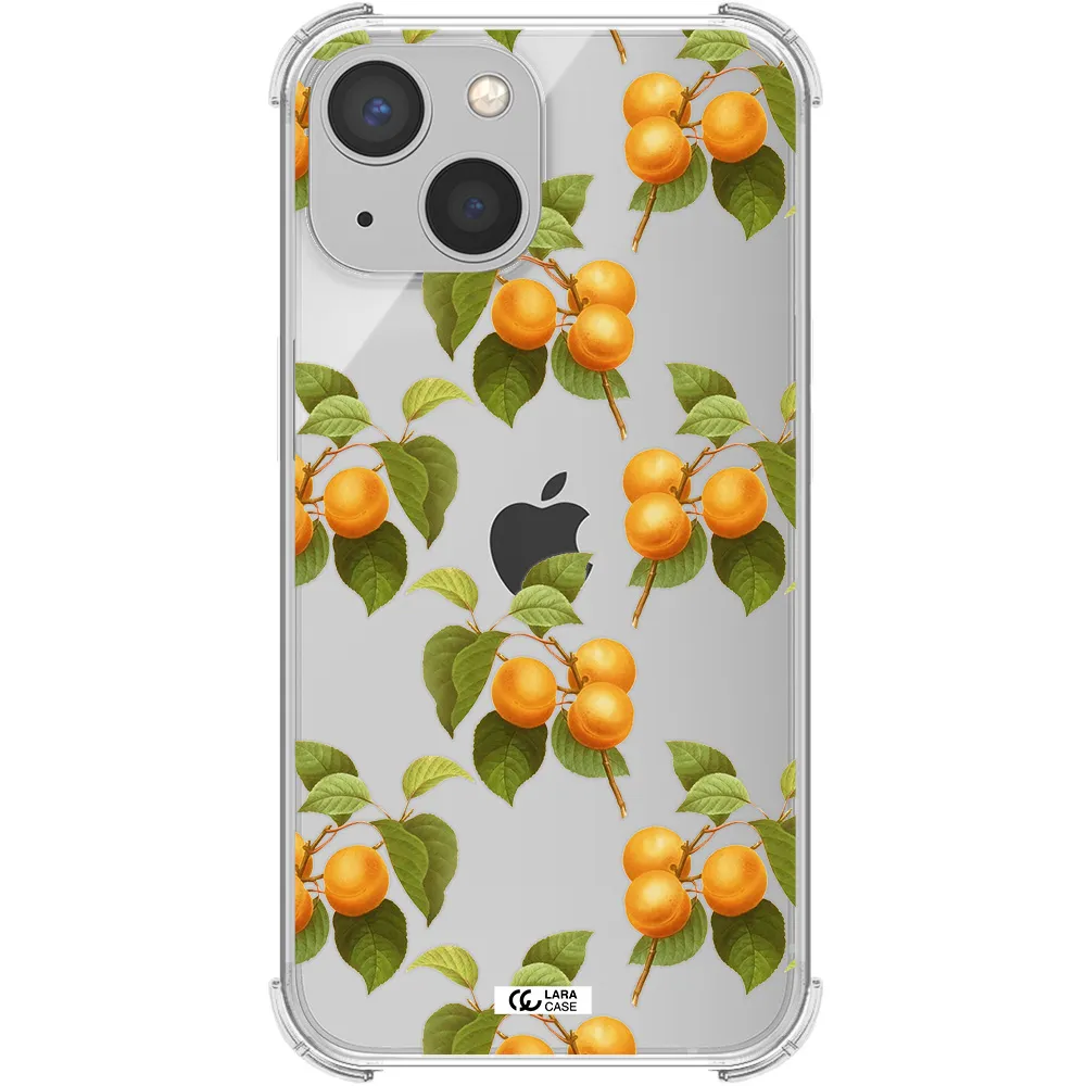 Apricot Apple iPhone 13 Clear PC Case