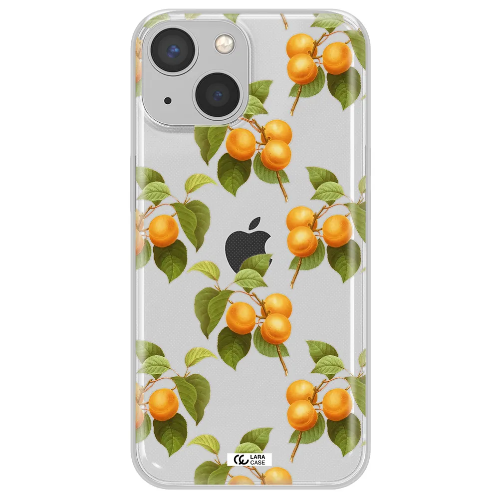 Apricot Apple iPhone 13 Clear TPU Case